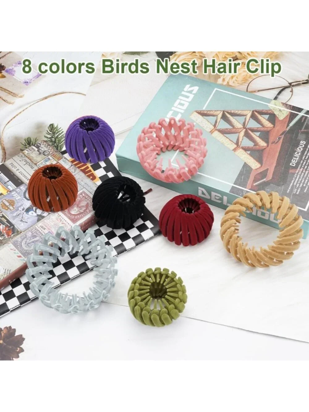 Expandable Hair Bun Maker Clip - Magic Hair Accessories for Women, Ponytail